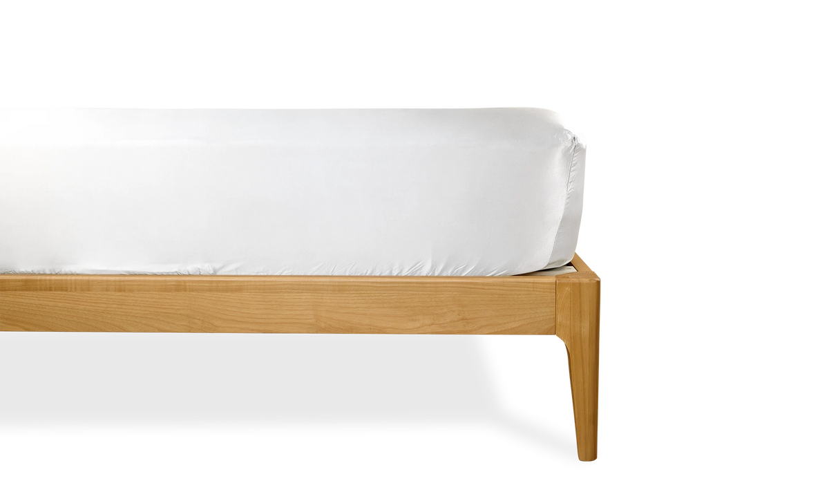 Drap housse en soie