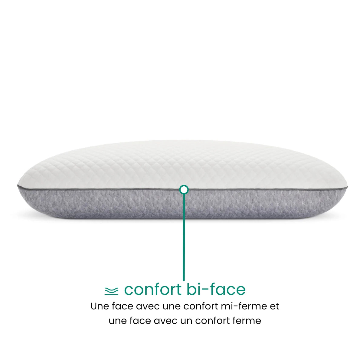 Pack Oreiller Morphée + et taie percale